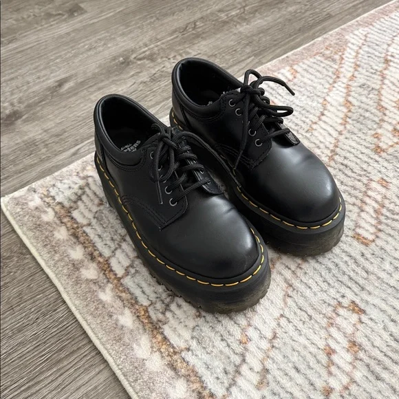 Dr. Martens 8053 Quad Platform Loafers - Picture 2 of 7